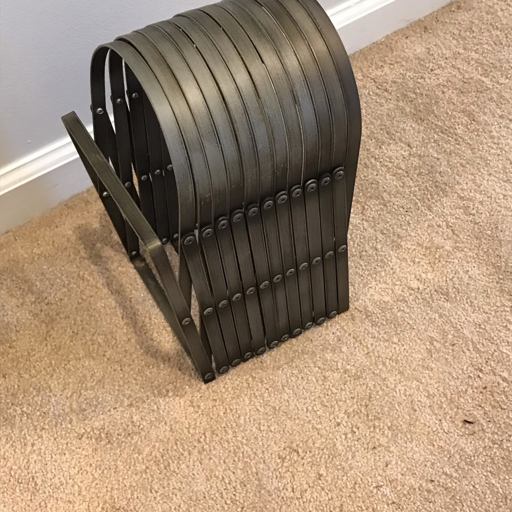 Pottery Barn Accordion Magazine Rack! ❤️ - Picture 6 of 8